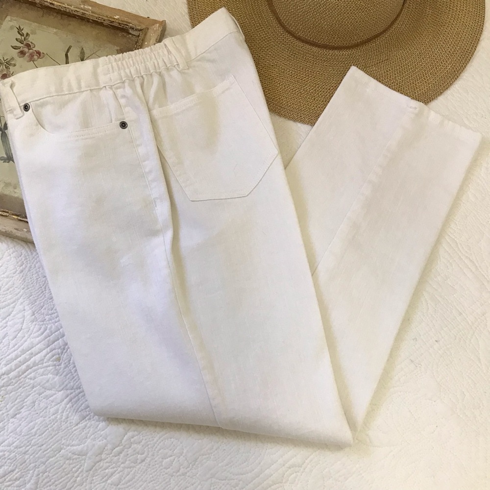 Ruby Rd. White Jeans - Picture 4 of 12